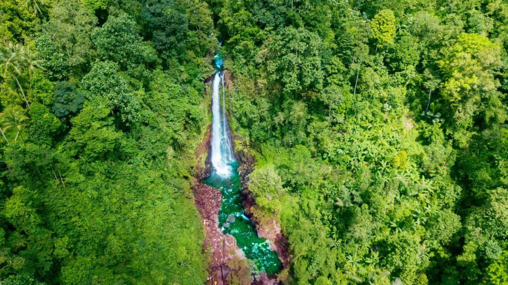 Cascade de GitGit, à côté de Lovina