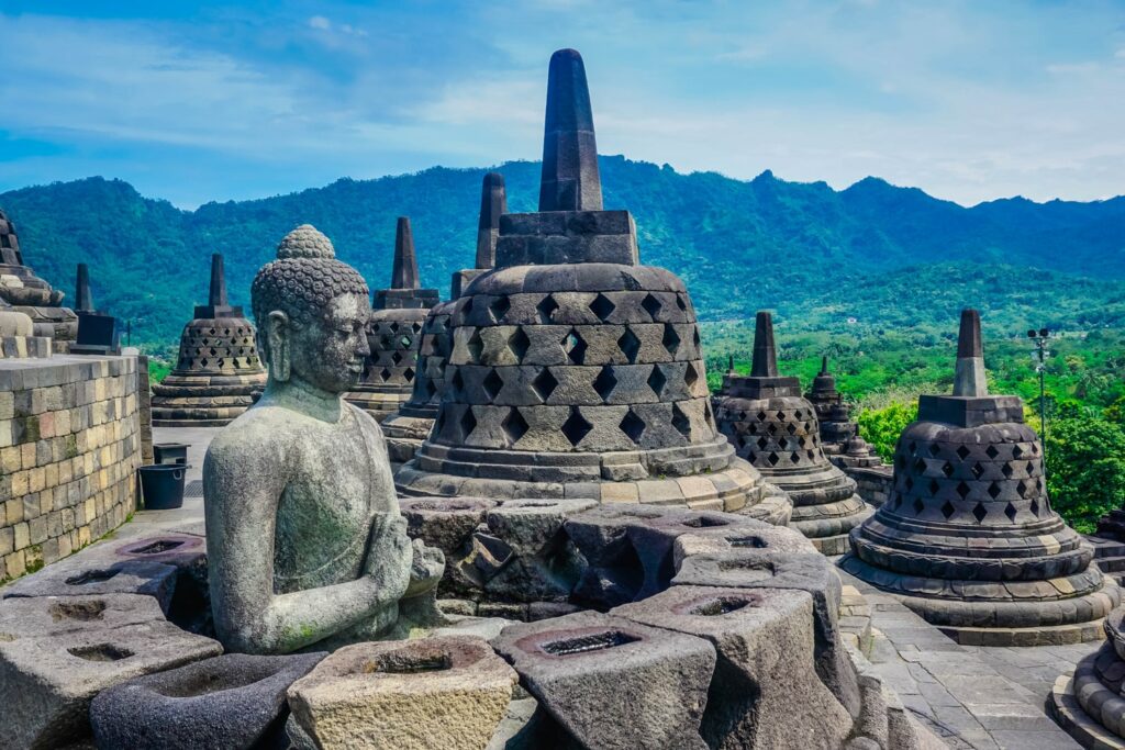 Temple de Borobudur au départ de Lovina