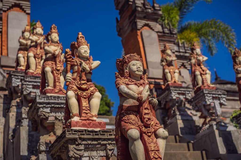 Temple de Brahma Vihara Arama à proximité de Lovina