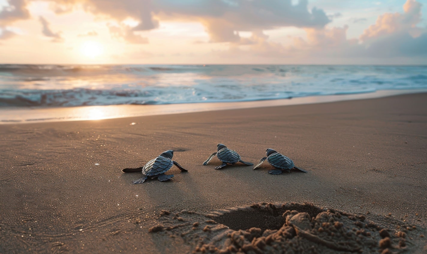 Bébés tortues 