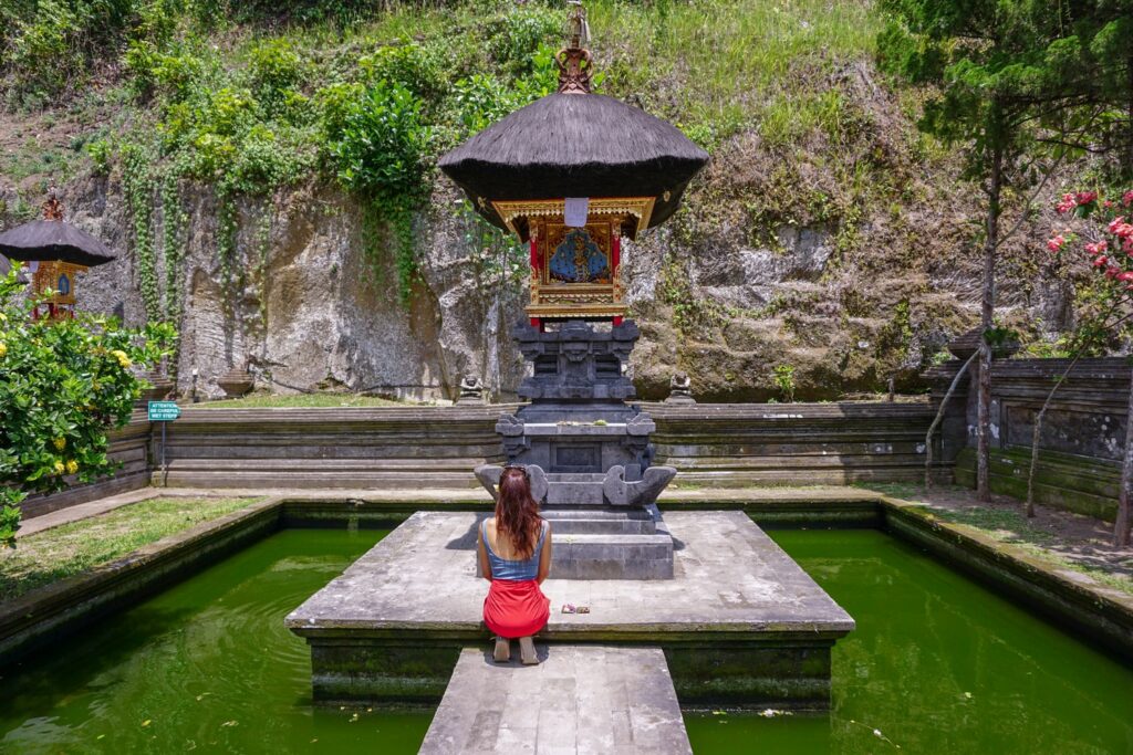 Bassin du temple Goa Gajah