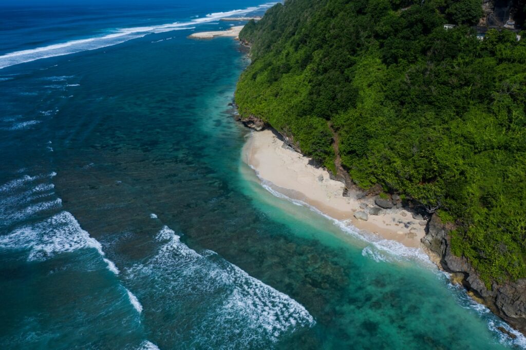 Plage de Green Bowl