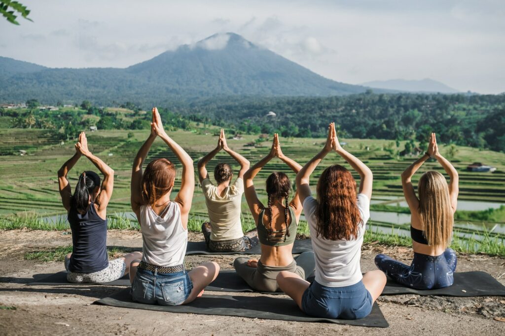 Faire du Yoga à Bali